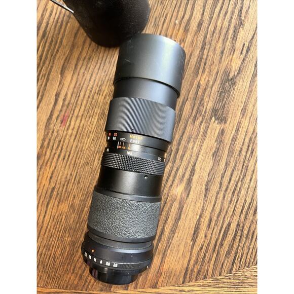 Vivitar Tele-Zoom Camera Lens,85-205mm Auto Zoom 1:3.8,Black Hard Carry Case - Picture 2 of 6